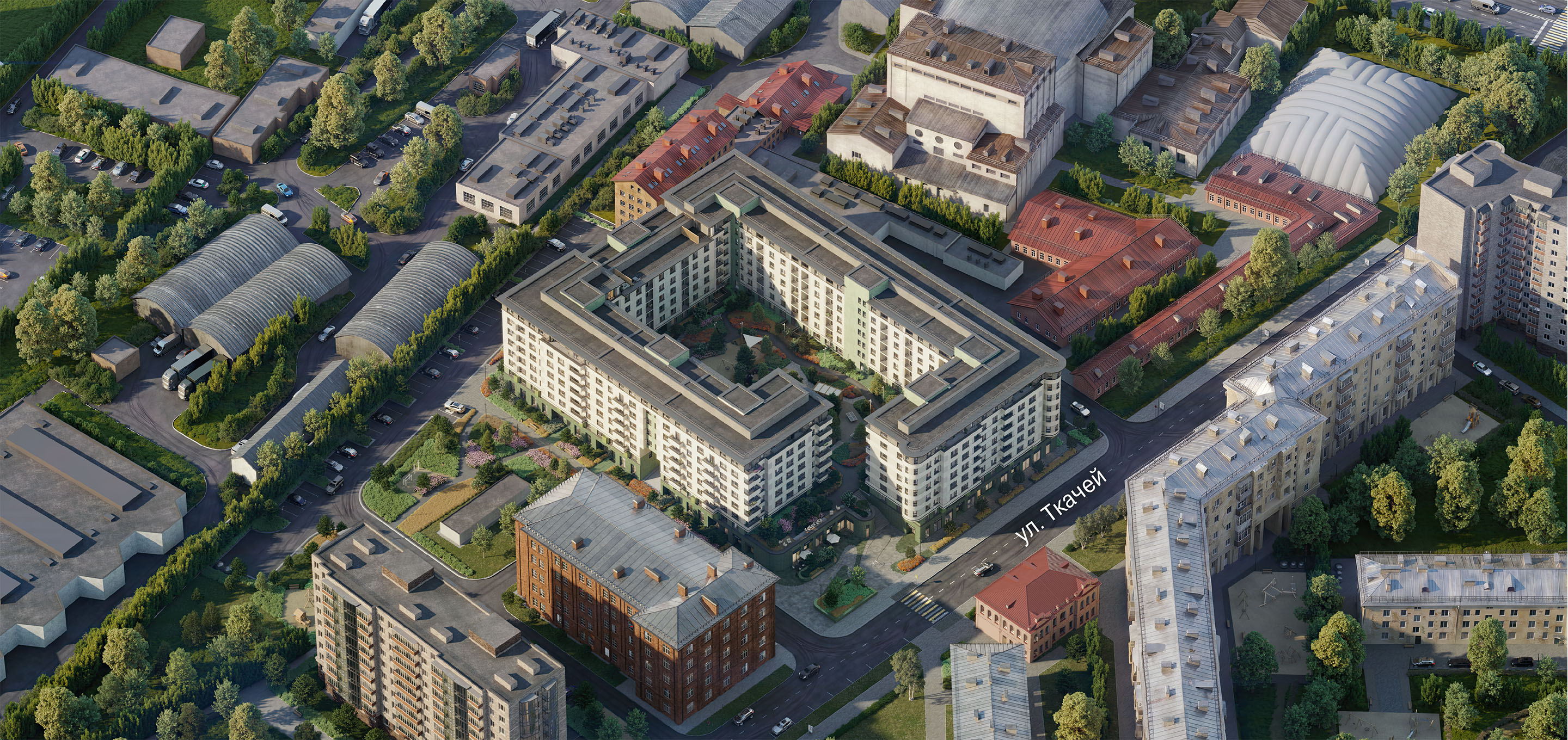 Квартал Текстура